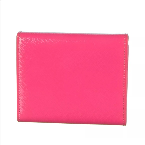 Saint Laurent Paris GrainDePoudre Compact Wallet - Picture 2 of 7